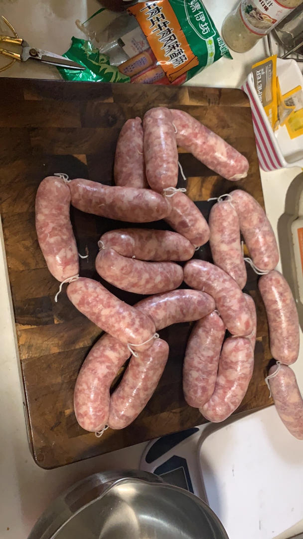 自制台湾脆皮肠、QQ烤肠