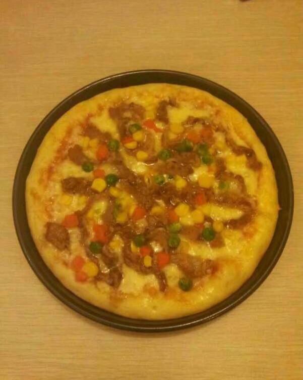 【UKOEO猛犸象热风炉】黑胡椒培根虾仁披萨