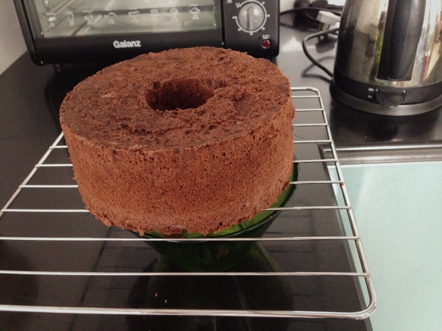 巧克力戚风蛋糕