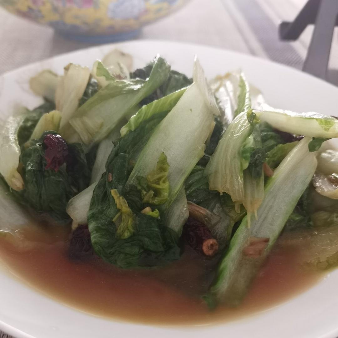 清炒小白菜 简单好吃