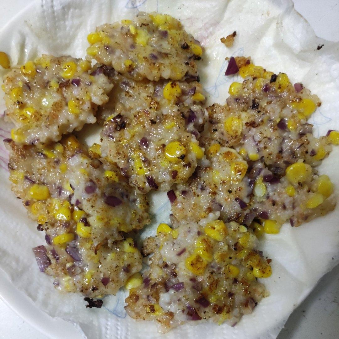 有颜值还健康的玉米虾饼，做法简单又好吃，一学就会