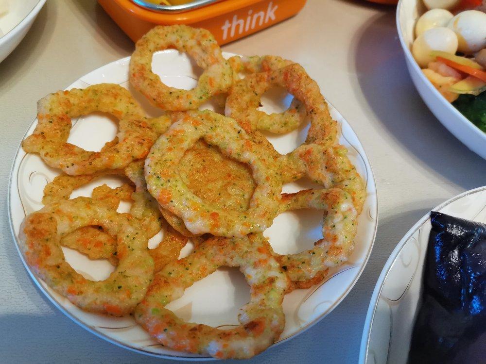 辅食 虾滑面条