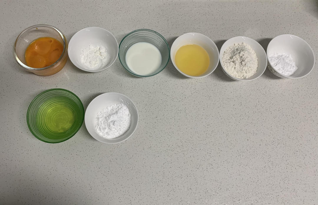 6寸，8寸，10寸戚风蛋糕配方（已更新）