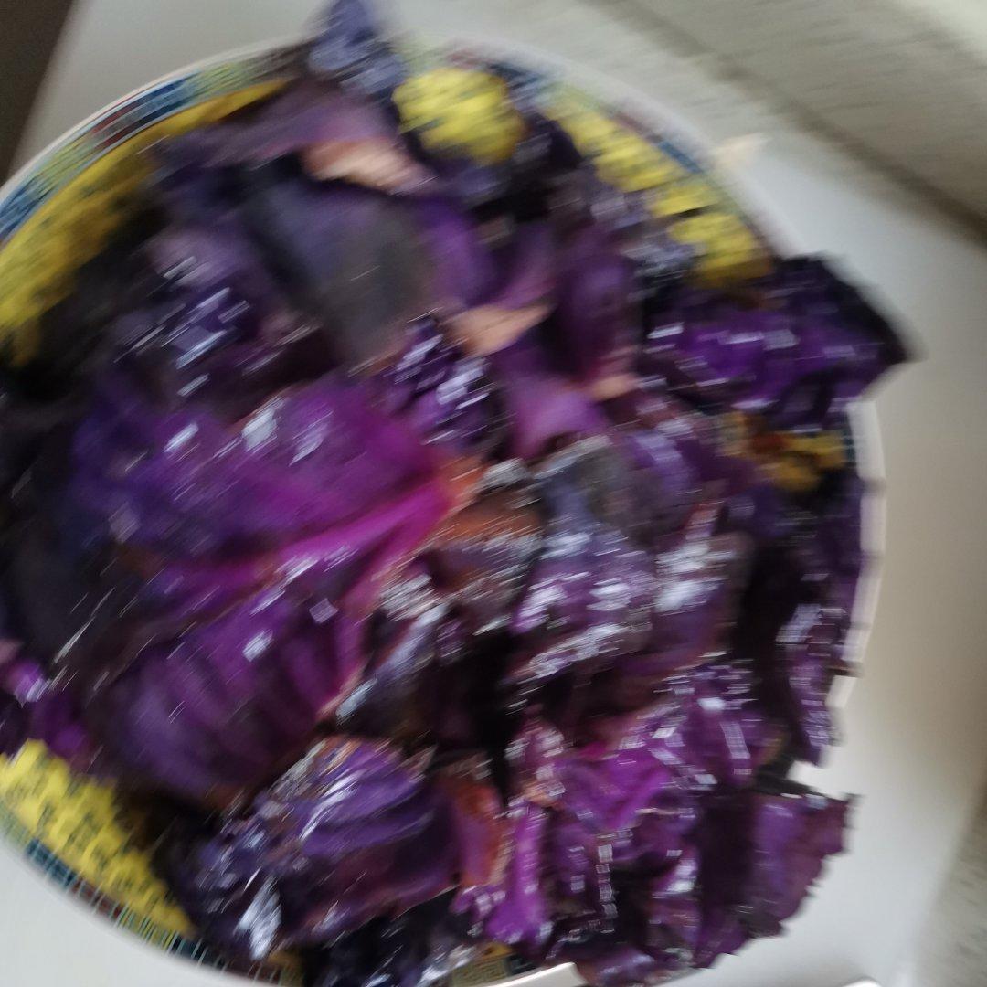 营养美味的素炒紫甘蓝