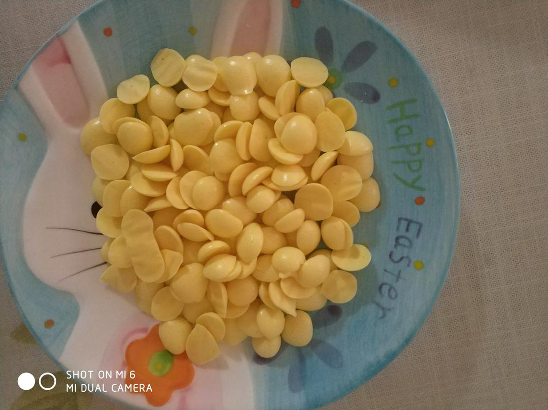 入口即化的无添加蛋黄溶豆