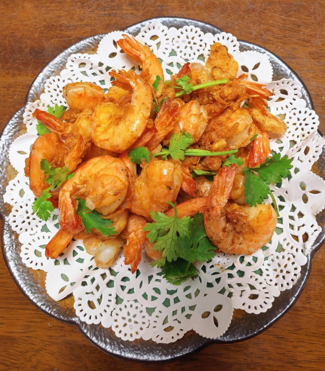 绝对不能错过！好吃到舔盘的椒盐大虾🦐