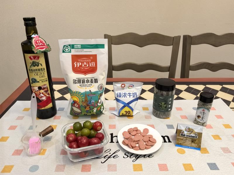 纯奶手撕吐司的做法 步骤1