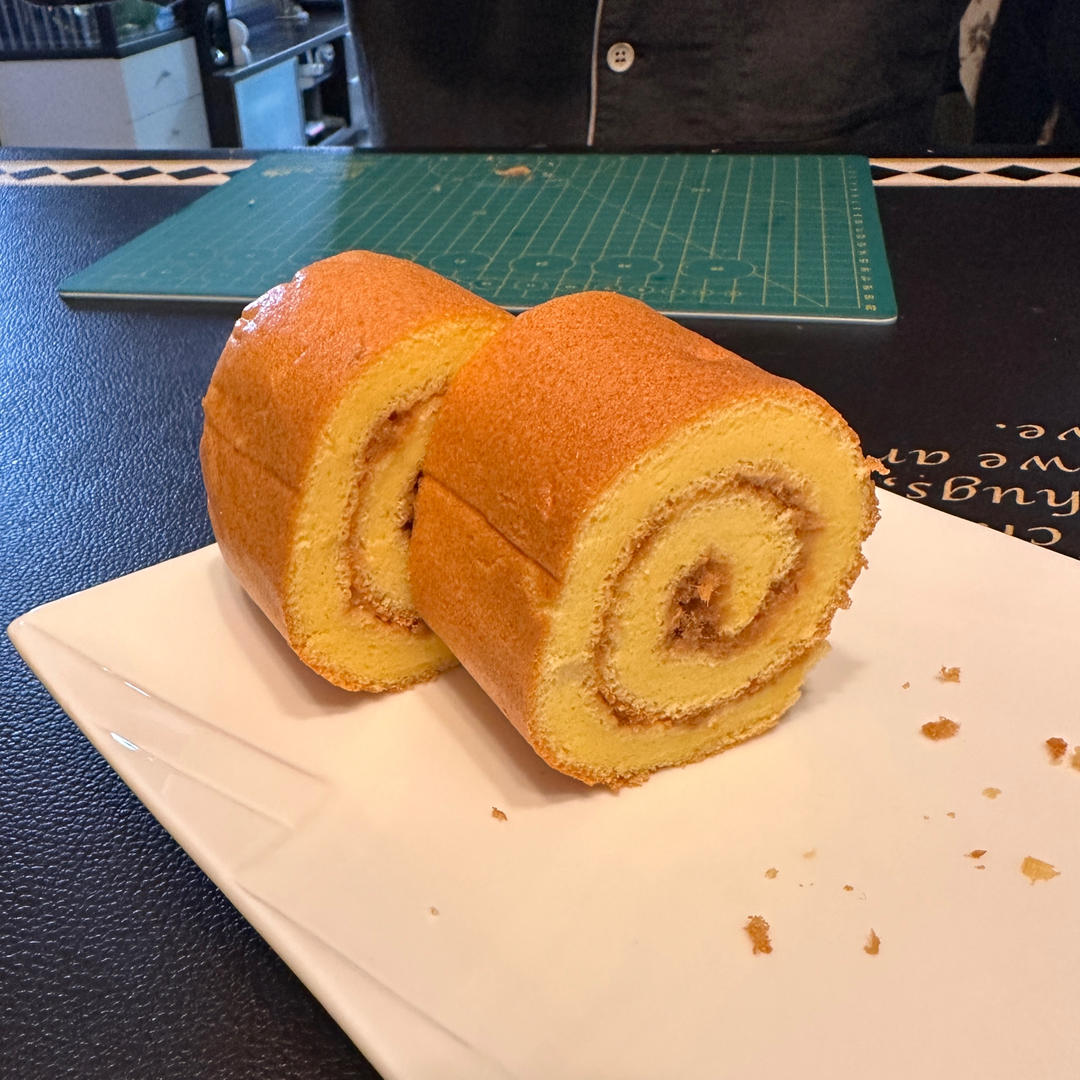 不开裂，不掉皮完美原味蛋糕卷