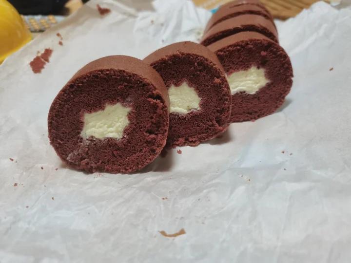 红丝绒蛋糕卷（超详细）