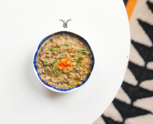 【高蛋白】口蘑扁豆浓汤的做法