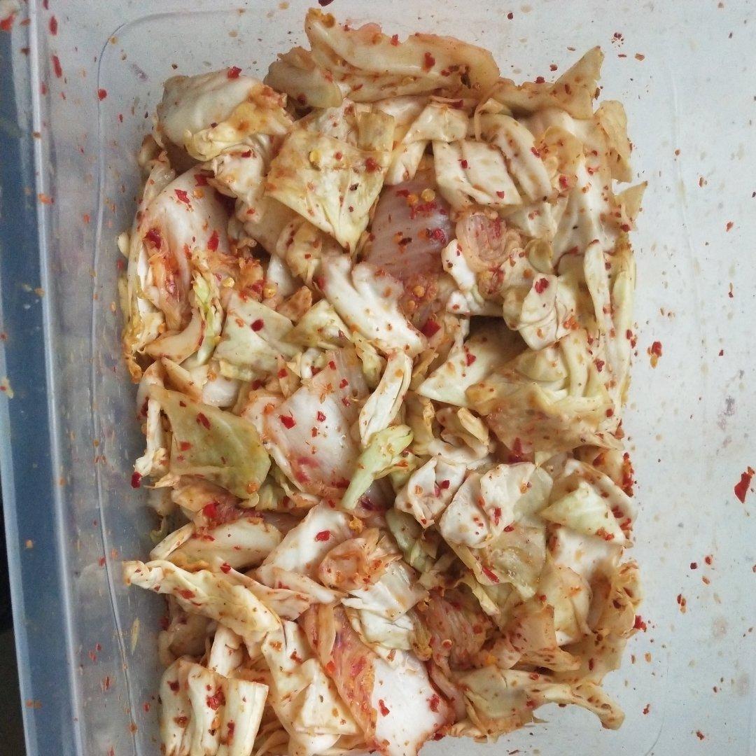 简易淹酸辣白菜