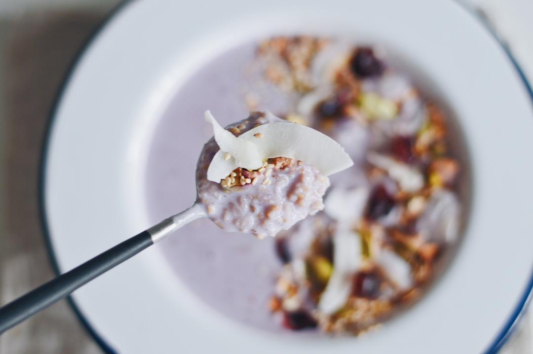 多口味牛奶钢切早餐燕麦粥丨健康·三餐