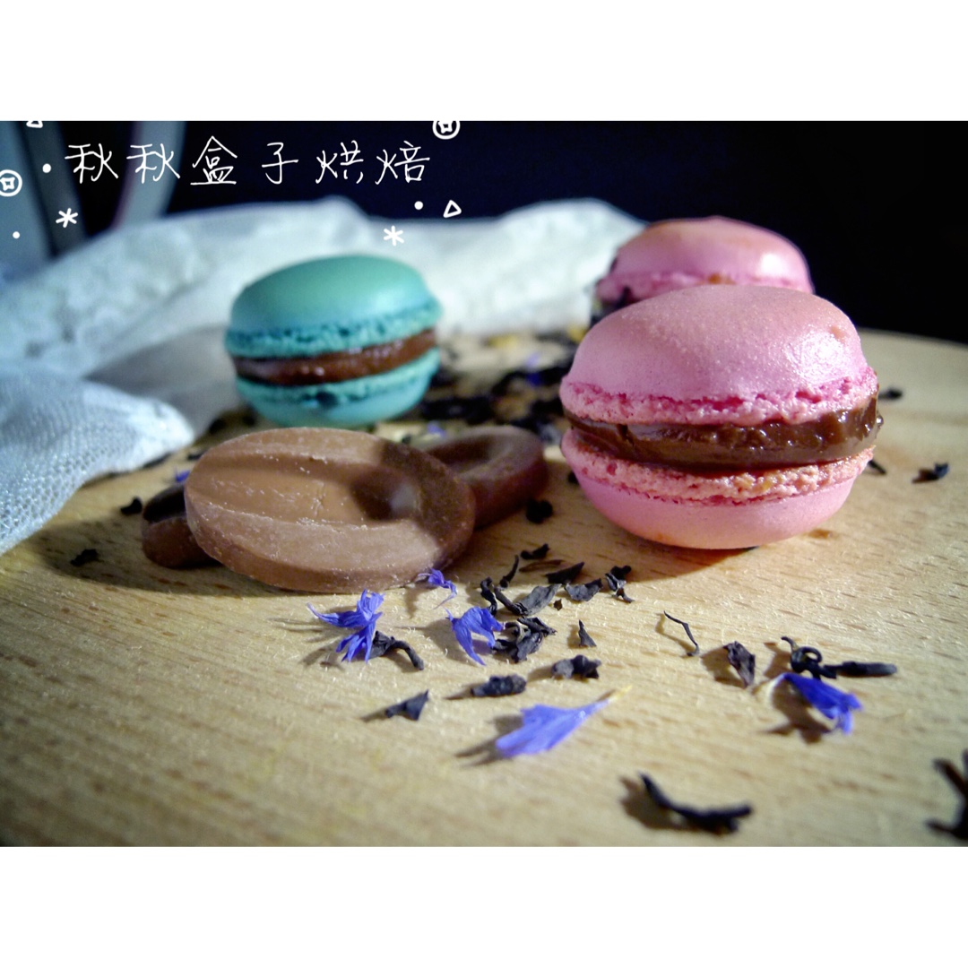 三个橙子意式马卡龙教程