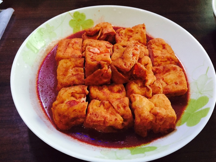 卤煮炸豆腐