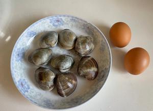 蛤蜊（美贝）蒸蛋的做法 步骤1