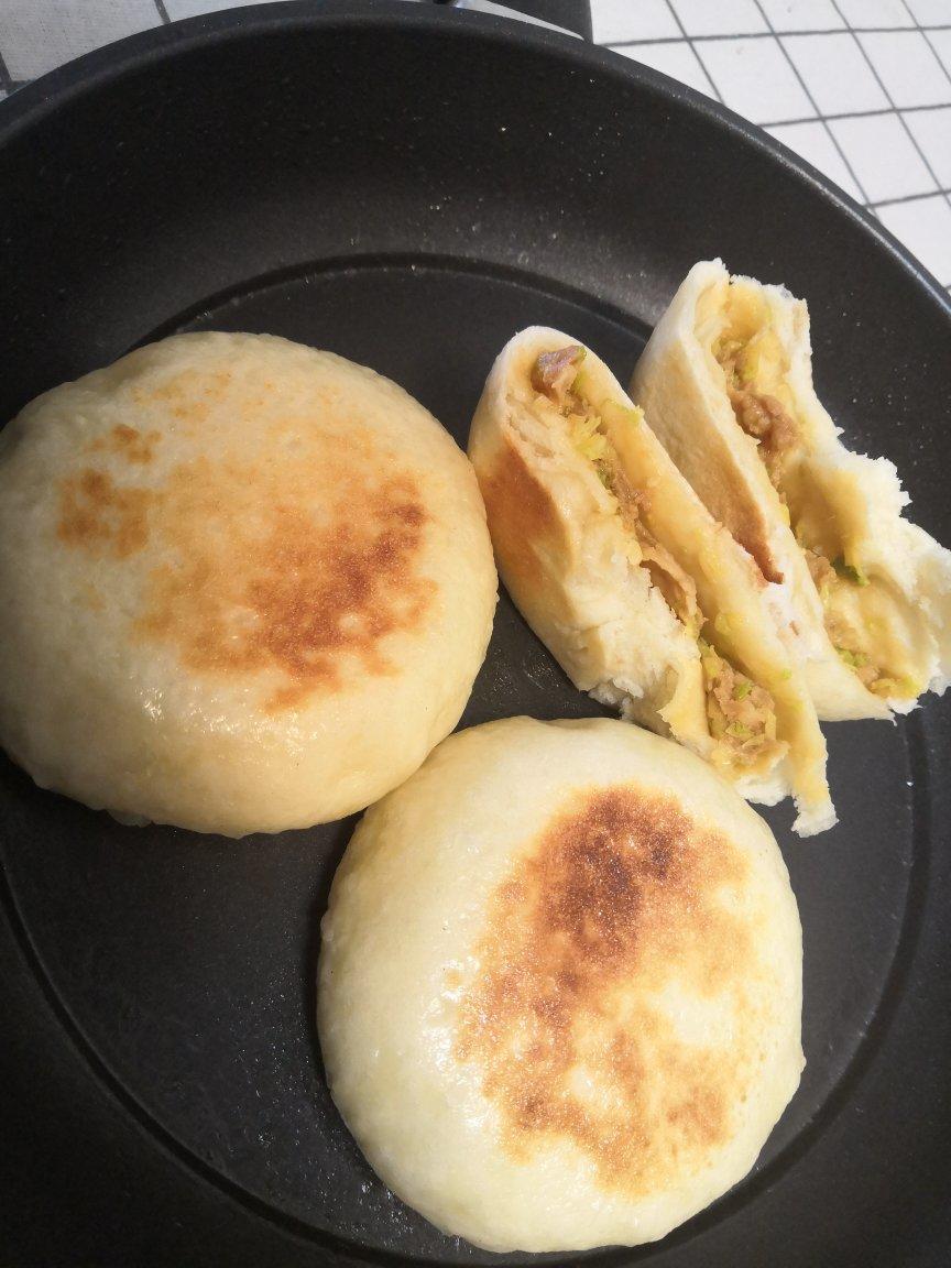 大葱猪肉馅饼（发面）