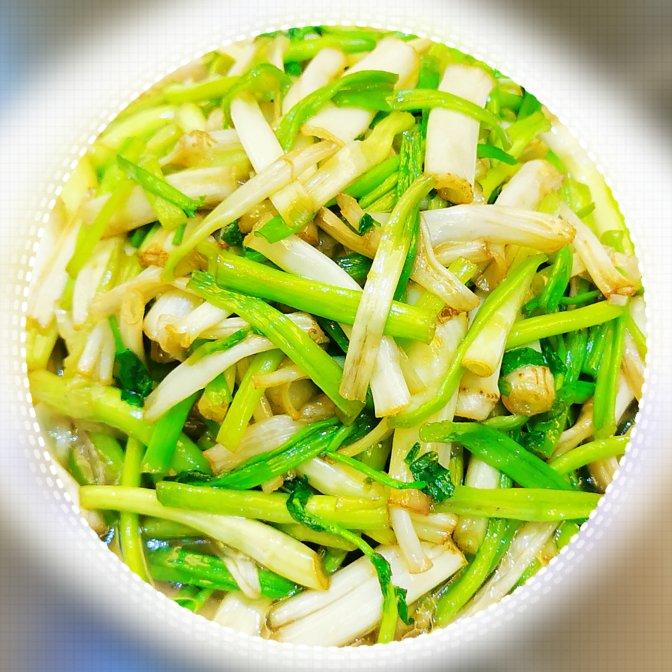 水芹菜炒肉丝