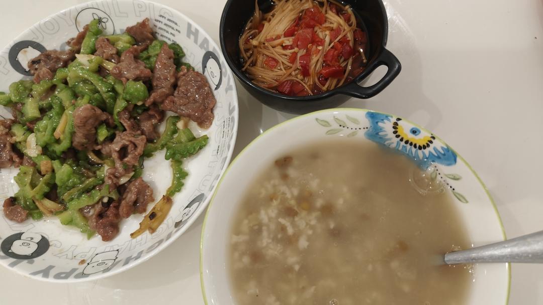 粤式经典凉瓜牛肉