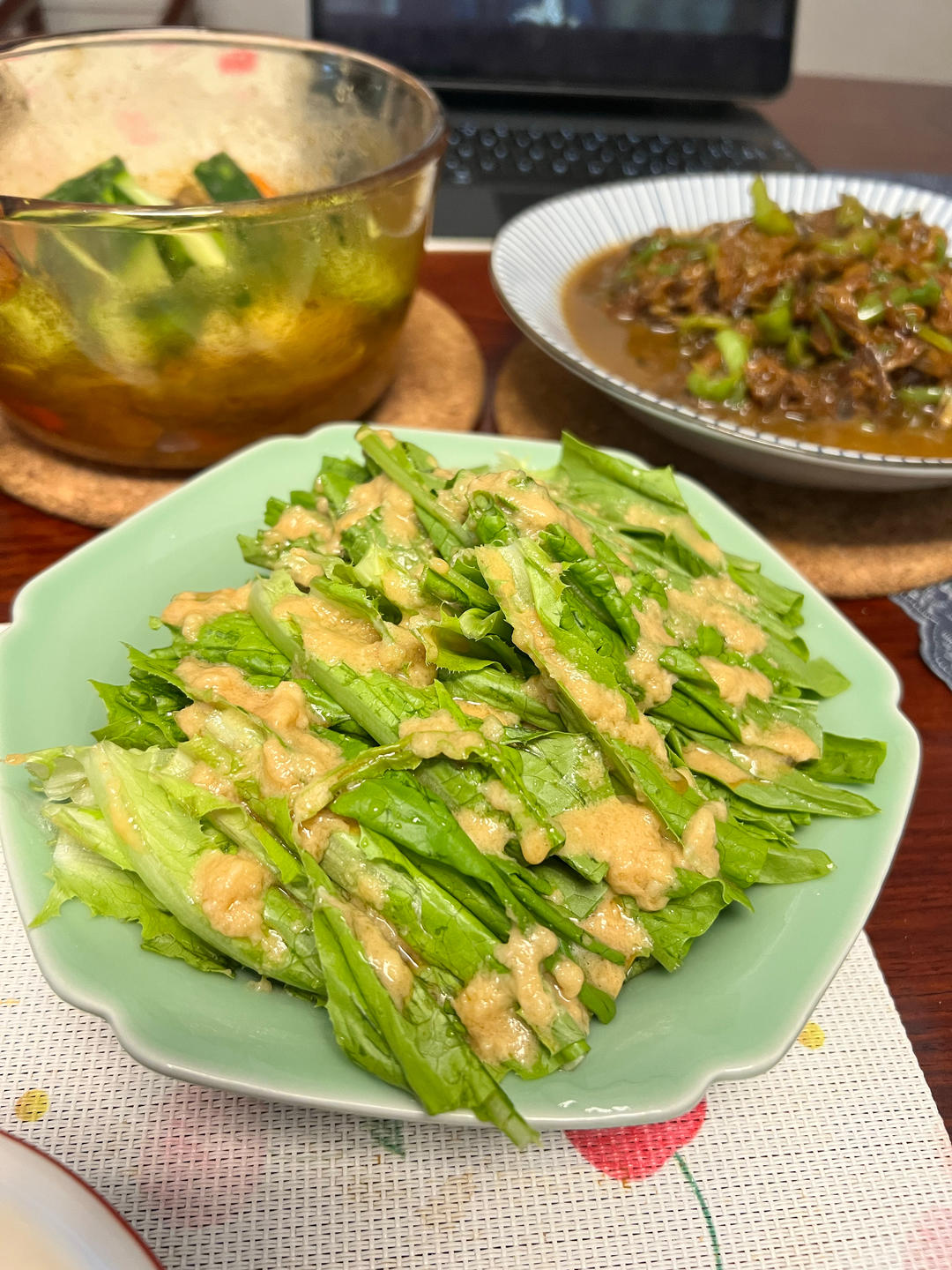 麻酱油麦菜