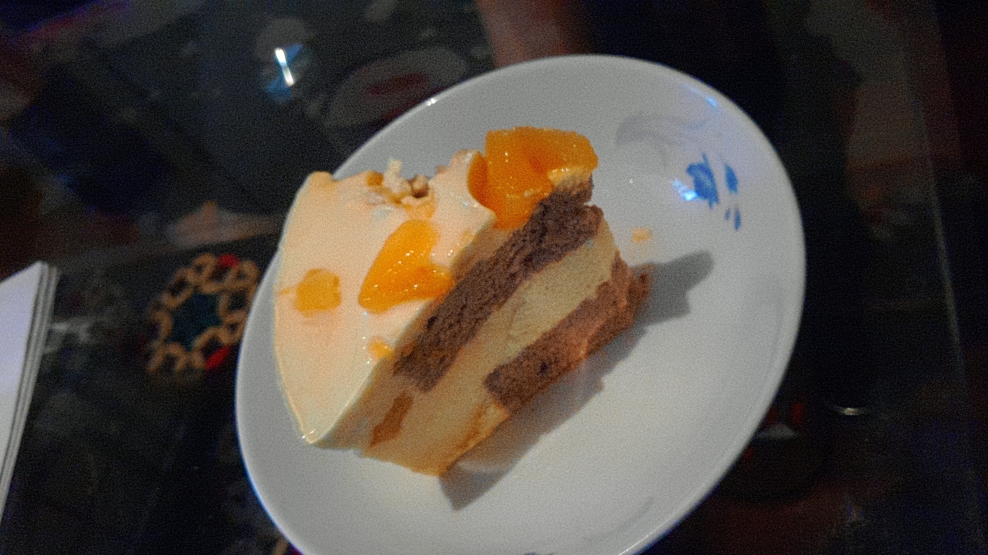 芒果可可慕斯蛋糕