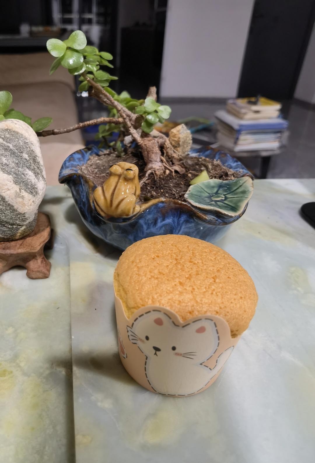 纸杯蛋糕 8寸戚风蛋糕的量