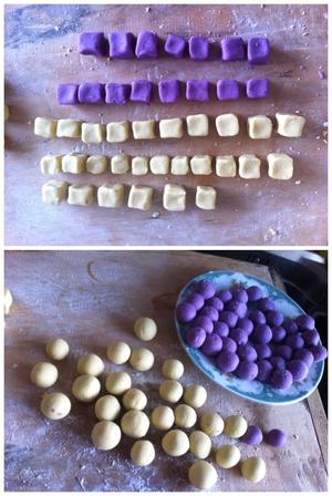 奶茶味道-qq弹牙的紫薯圆and红薯圆的做法 步骤5
