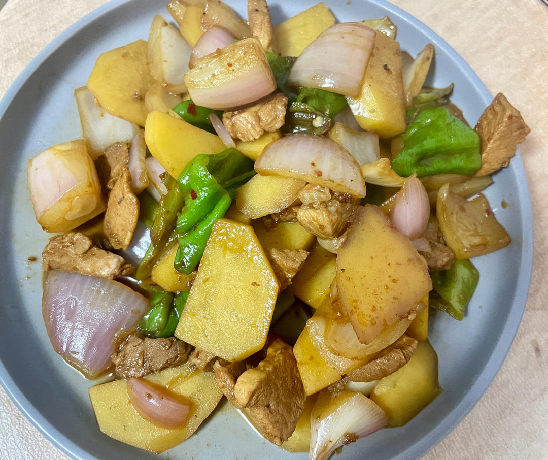 土豆片炒肉