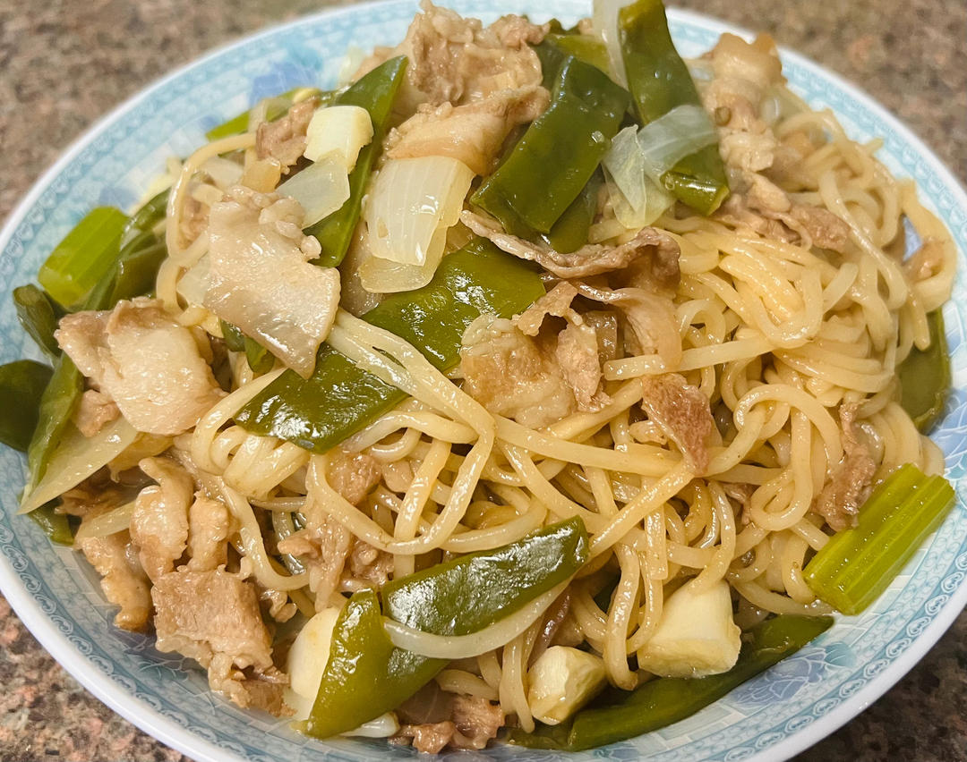 豆角焖面