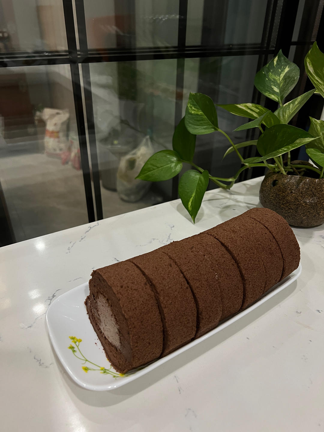 巧克力摩卡蛋糕卷