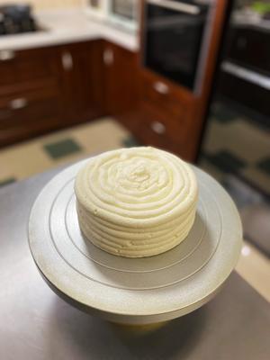 斑兰酸奶棋格蛋糕的做法 步骤10