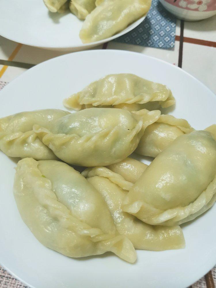 黄瓜鸡蛋馅儿蒸饺