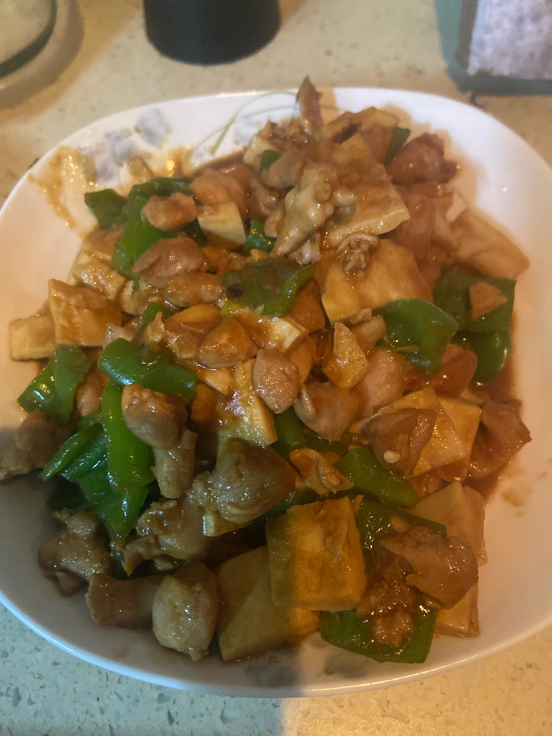 青椒炒鸡腿肉（大厨级别）