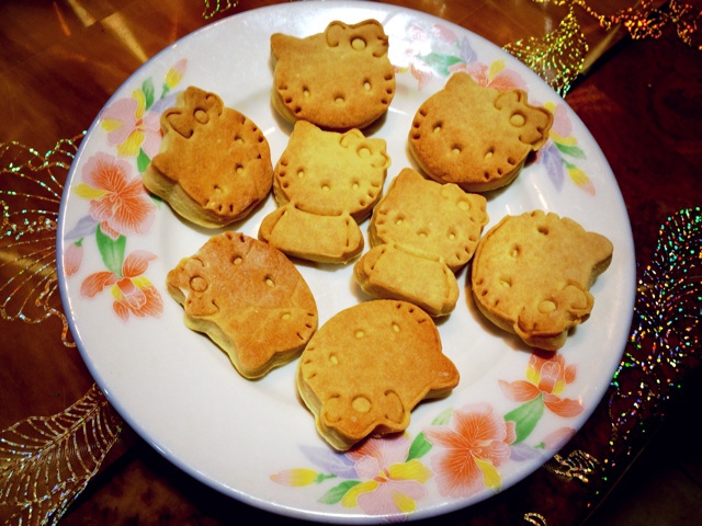 卡通黄油饼干