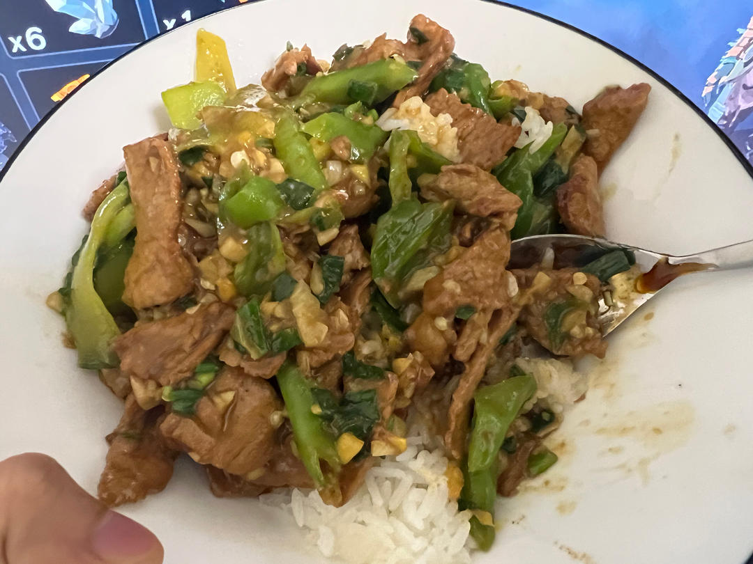 减脂版 辣椒炒肉