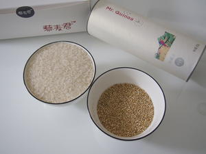 白藜麦彩蔬炒饭的做法 步骤1