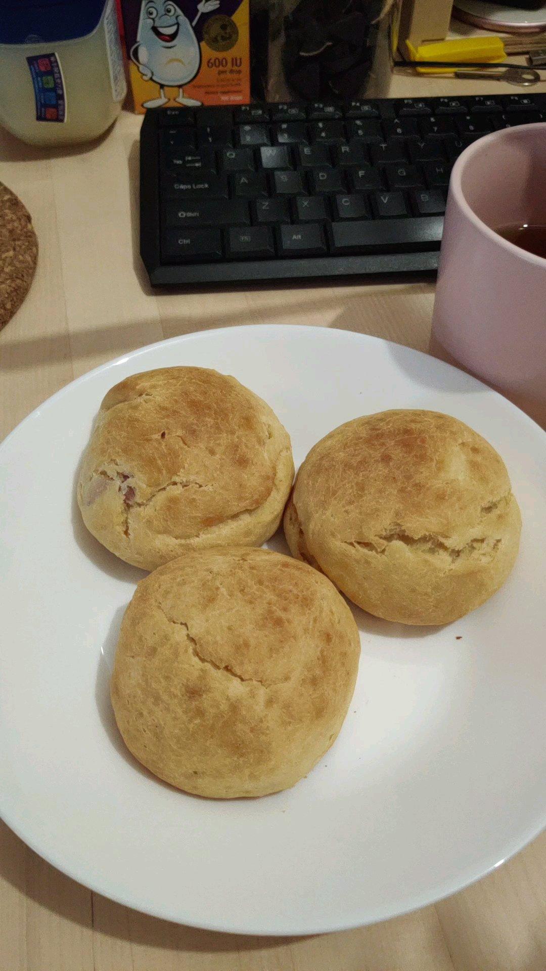 松软奶香山药饼