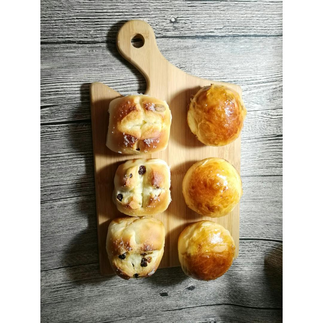 小甜甜葡萄干砂糖餐包