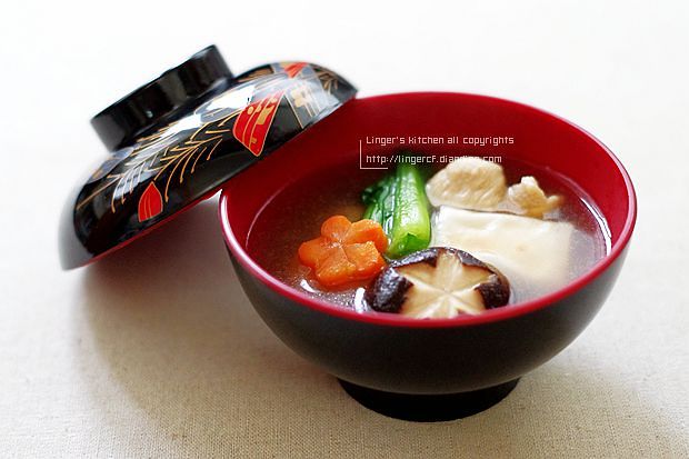日式年糕汤——清汤的做法