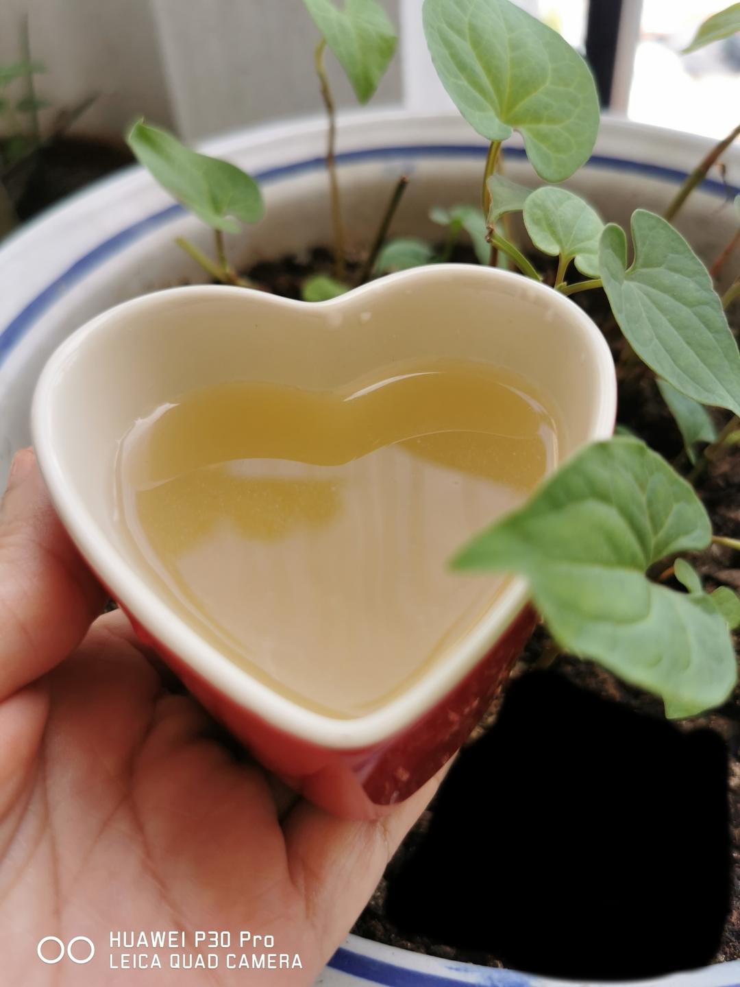 苹果煲鱼腥草叶子