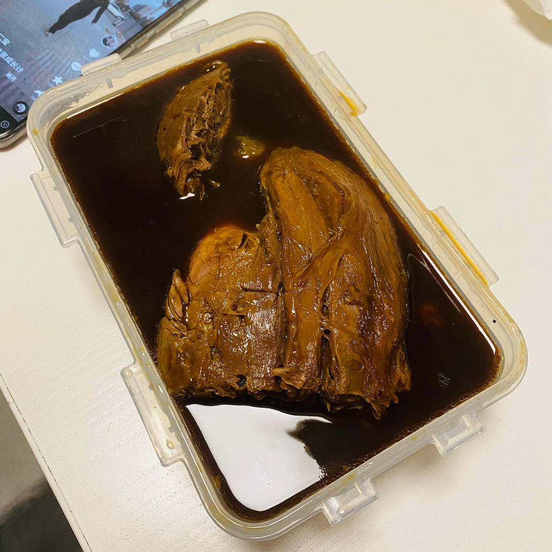 懒人版卤牛腱子肉，增肌减脂餐必备