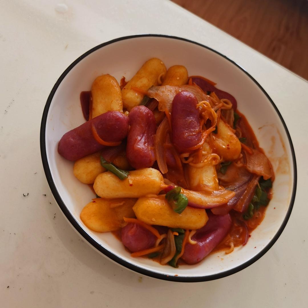 韩国炒芝士年糕