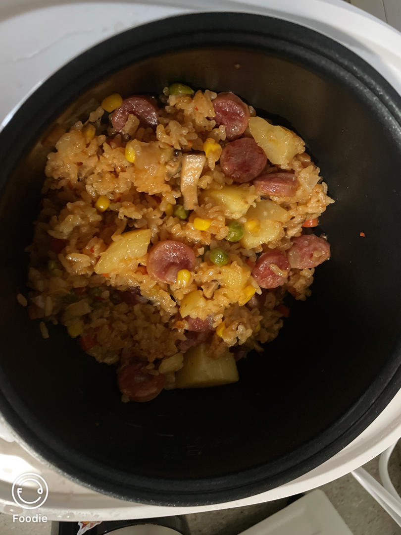 土豆焖饭（电饭锅版）