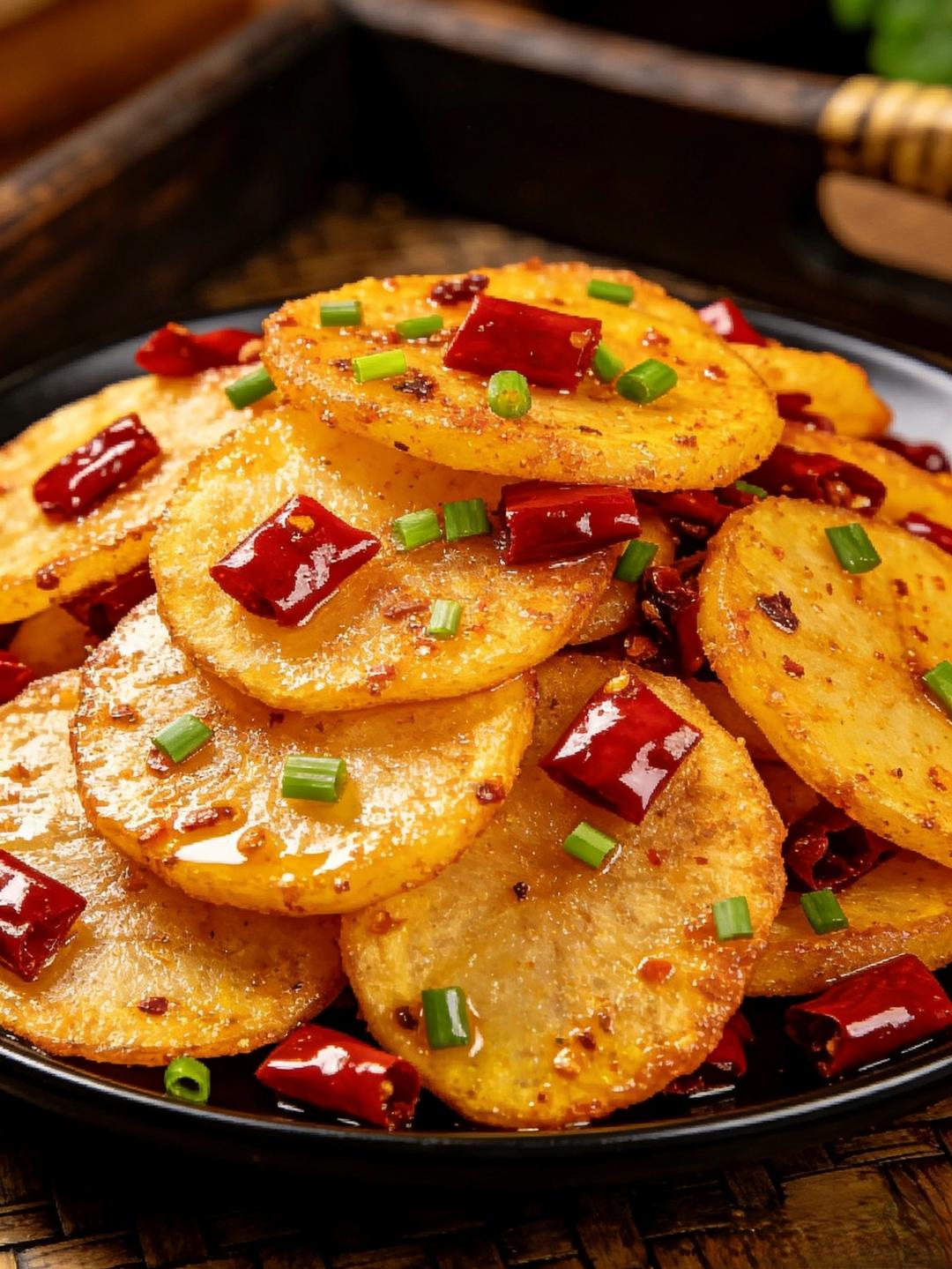 云南风味干锅土豆片｜焦香下饭，零失败