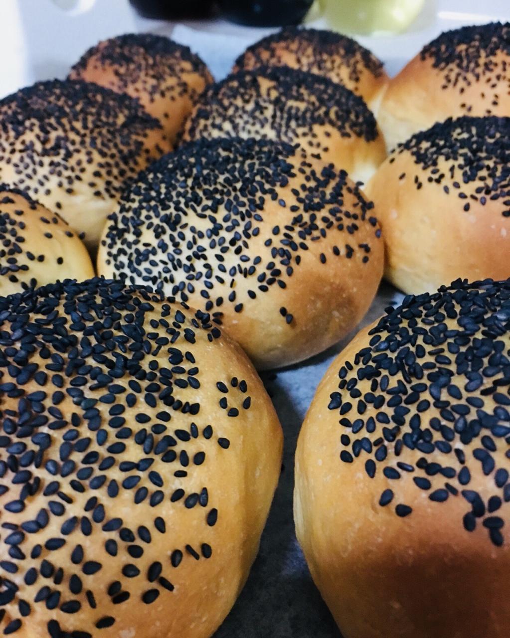 松软健康汉堡胚～汤种