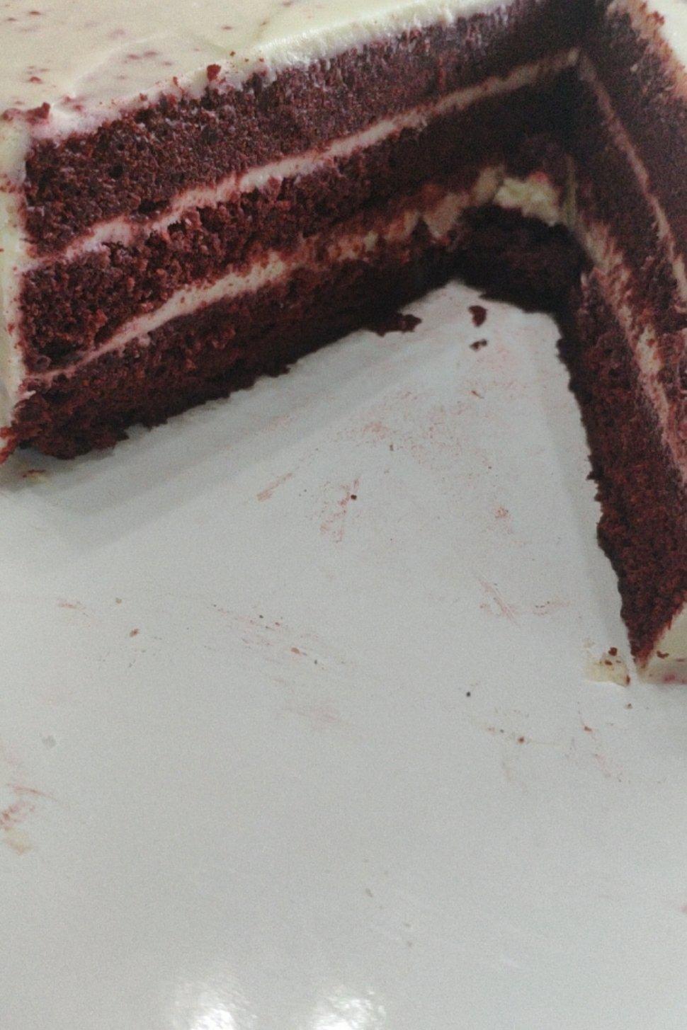 红丝绒海绵蛋糕