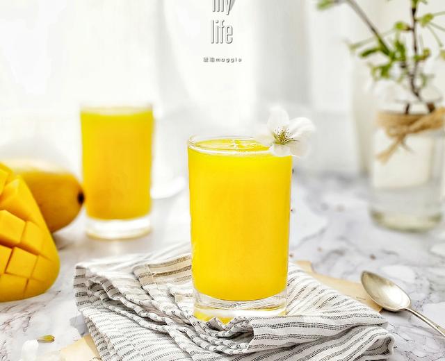 菠萝芒果汁的做法