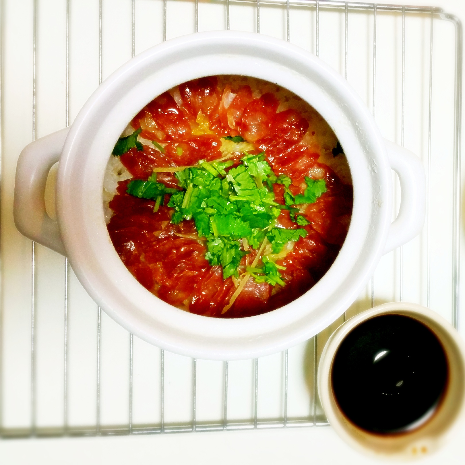 香肠煲仔饭