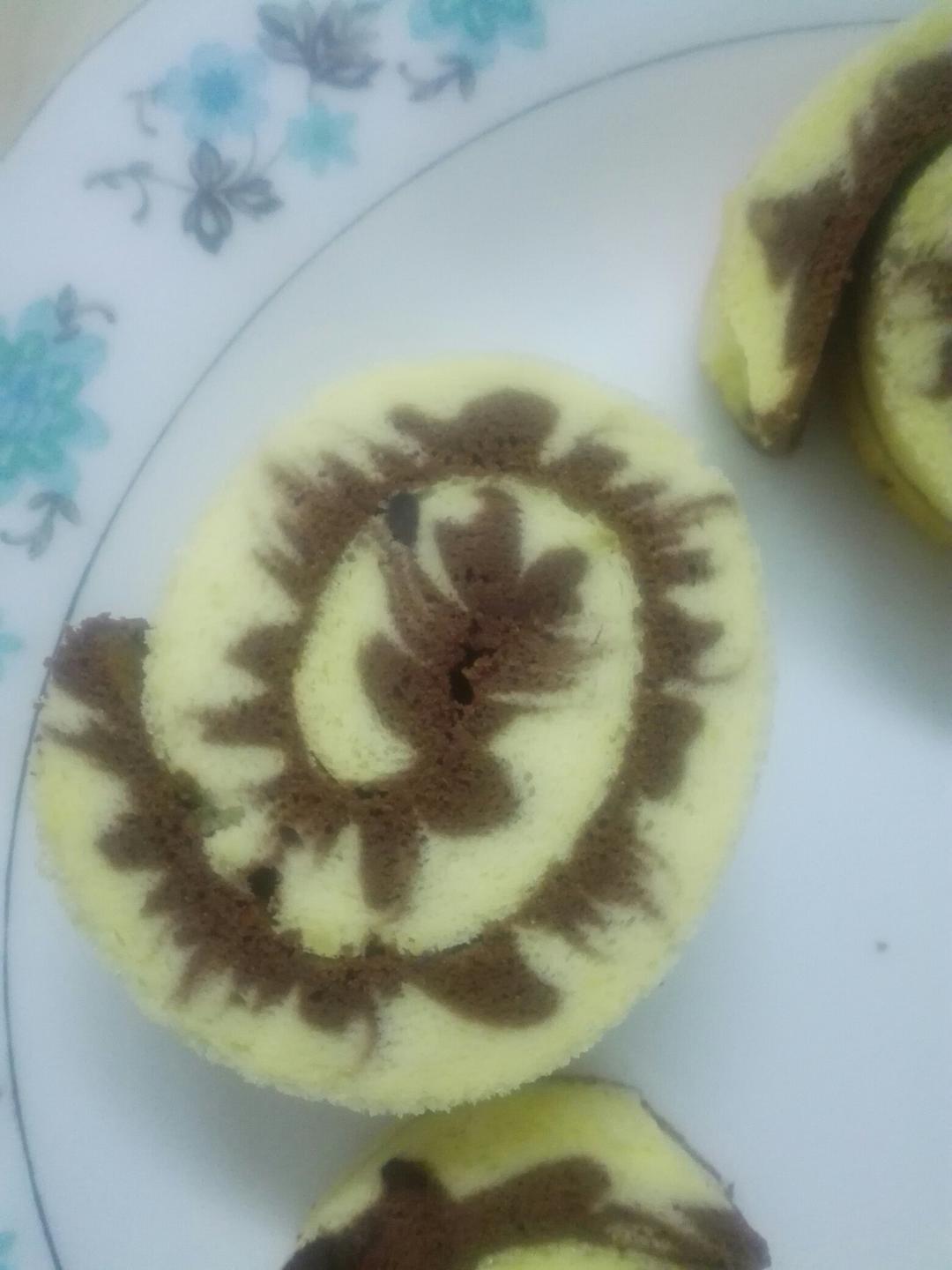 可可旋风蛋糕卷（视频）