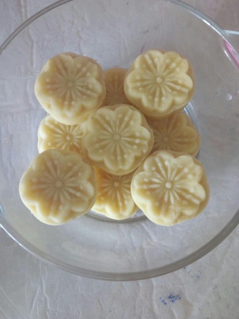蔓越莓绿豆糕