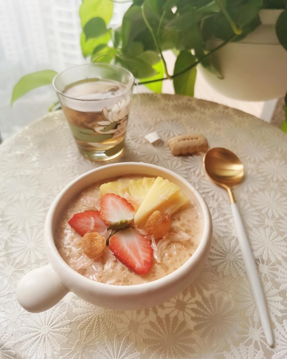 多口味牛奶钢切早餐燕麦粥丨健康·三餐
